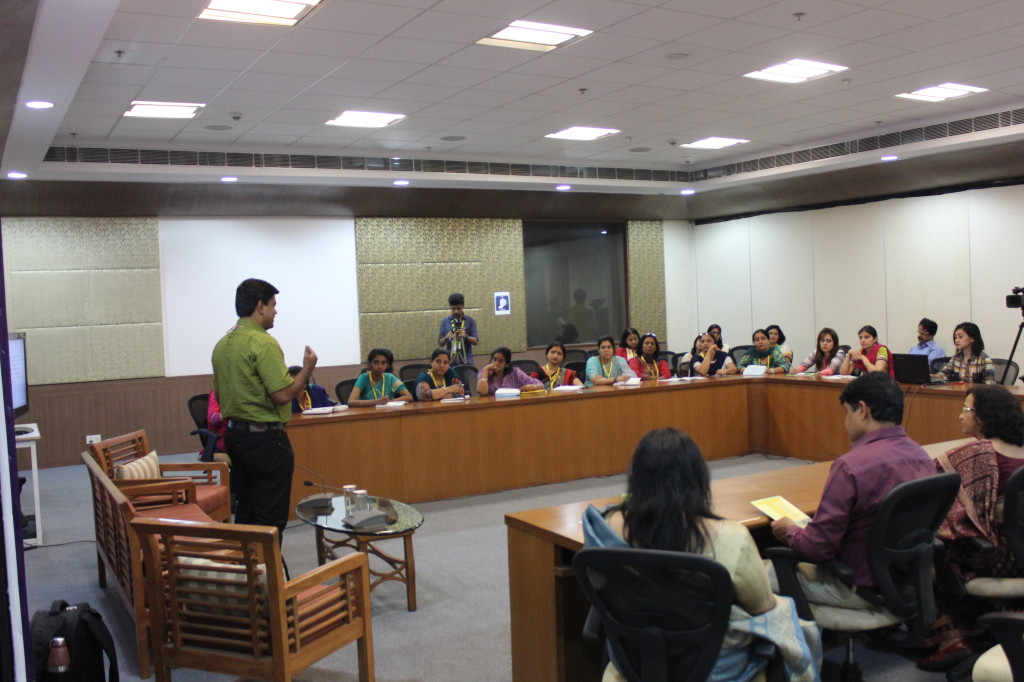 School and college teachers from Delhi-NCR were part of this workshop.